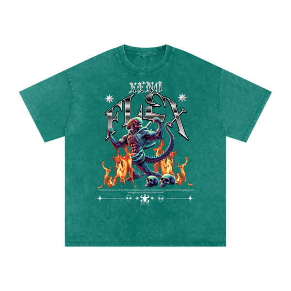 Mineral Wash Oversized Xeno Flex T-Shirt - Image 9