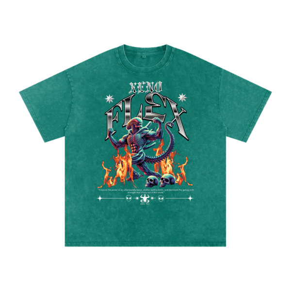 Mineral Wash Oversized Xeno Flex T-Shirt