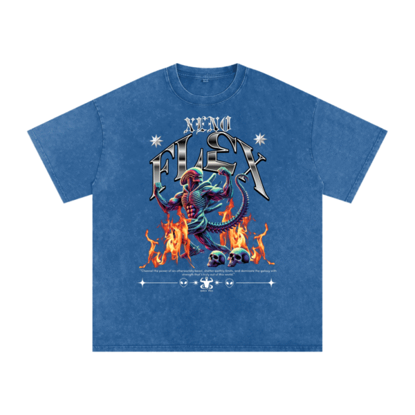 Mineral Wash Oversized Xeno Flex T-Shirt - Image 3