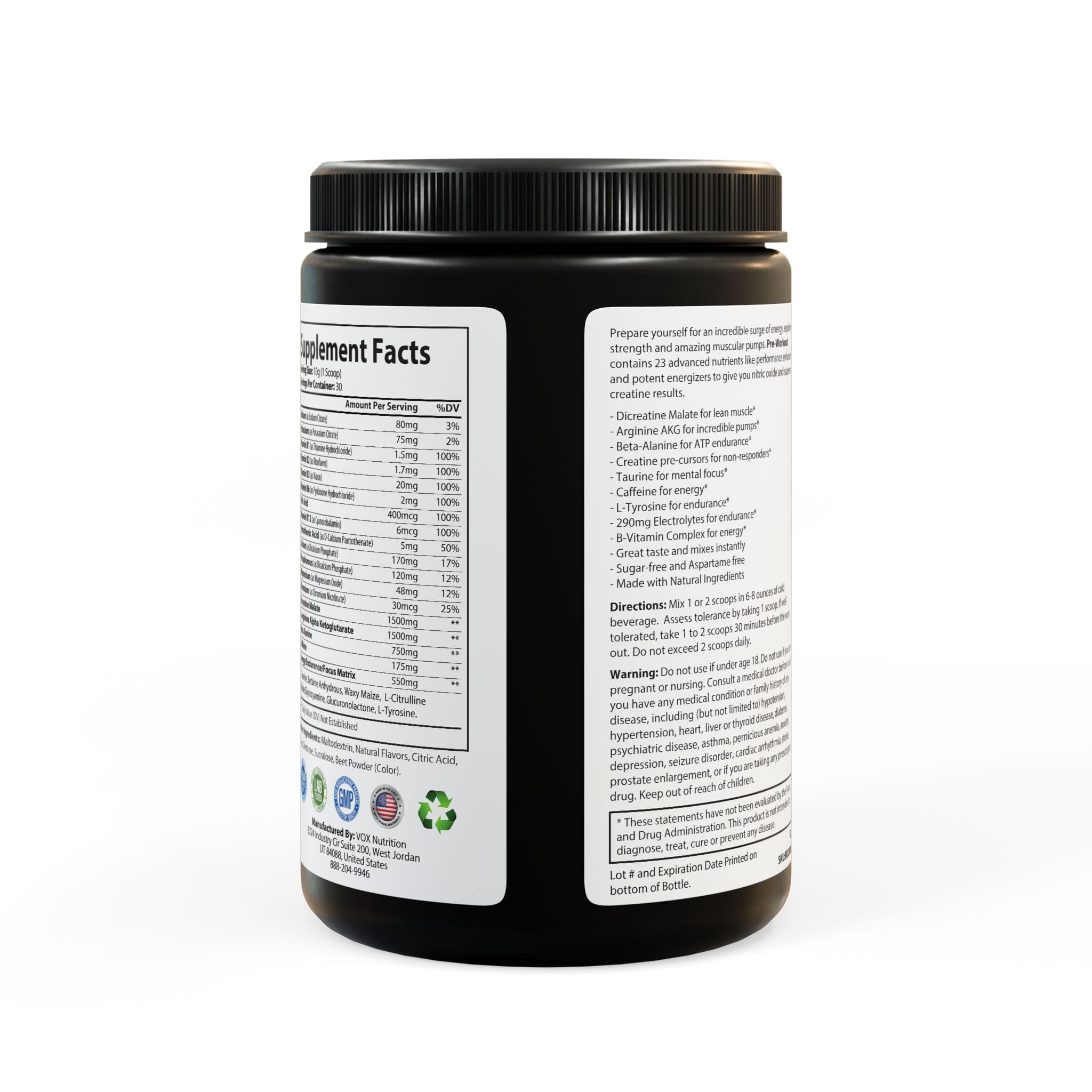 Lunar Juice Pre-Workout Supplement - Image 4