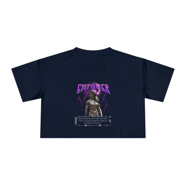 Women's Empowerment Crop Tee - Image 7