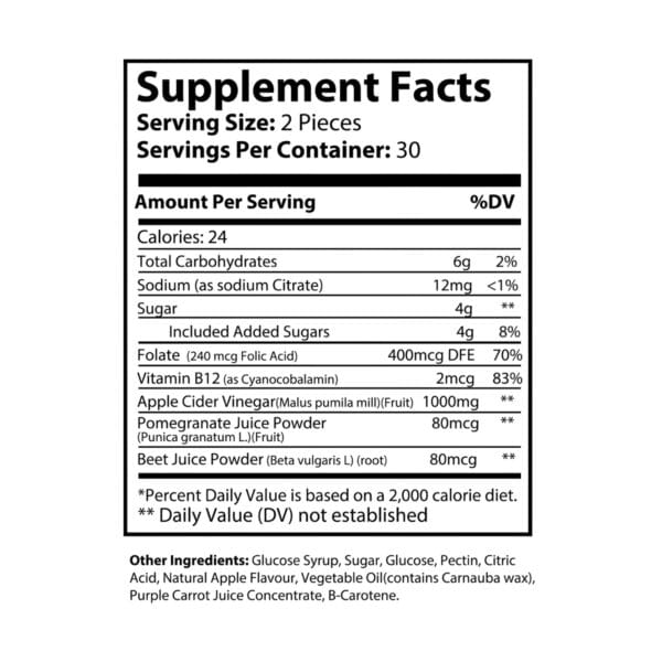 Apple Cider Vinegar Gummies (Weight Loss) - Image 2
