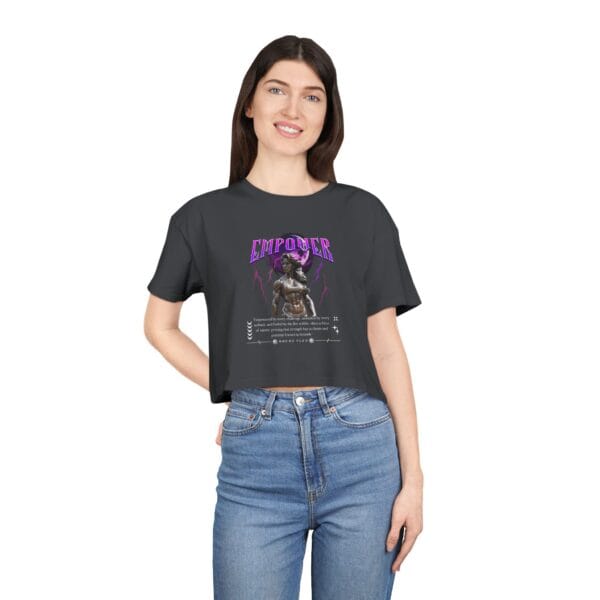 Women's Empowerment Crop Tee - Image 6