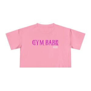 Gym Babe Crop Tee