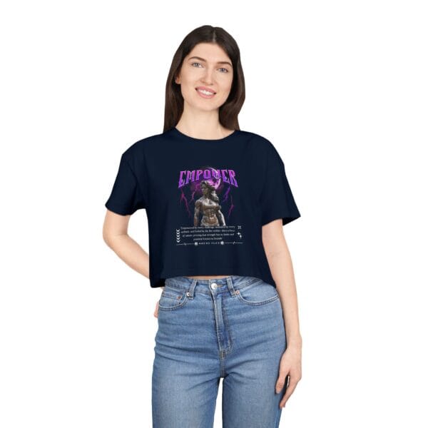Women's Empowerment Crop Tee - Image 9