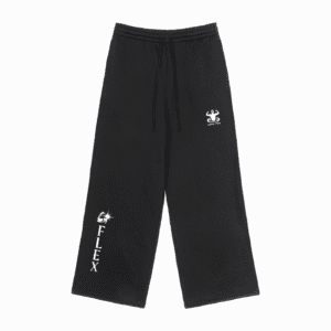 Baggy Flex Straight-Leg Fleece Sweatpants